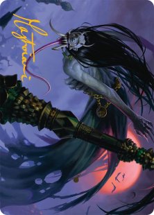 Art Card 12: Qarsi Revenant (signed)