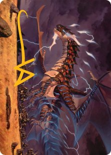 Art Card 25: Neriv, Heart of the Storm (signed)
