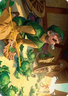 Art Card 19: Unlucky Cabbage Merchant (signed)