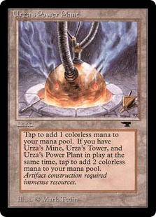 Urza's Power Plant (3) (EX)