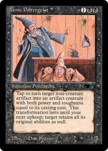 火の怒りのタイタン、フレージ‼️エッチング加工　English Xenic Poltergeist (VG) - Antiquities | Bazaar of Magic