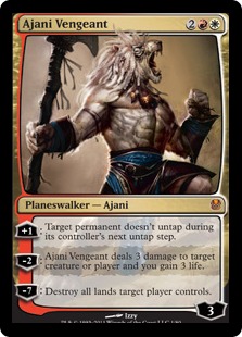 Ajani Vengeant (foil)