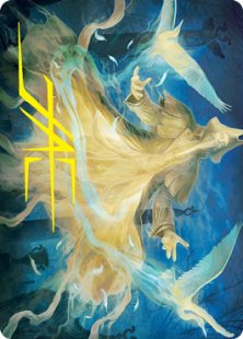 Art Card 13: Heron-Blessed Geist