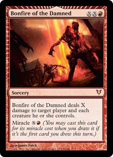 Bonfire of the Damned (foil)