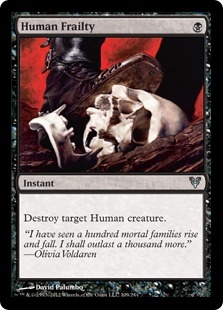 Human Frailty (foil)