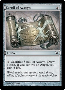 Scroll of Avacyn (foil)