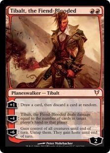 Tibalt, the Fiend-Blooded (foil)