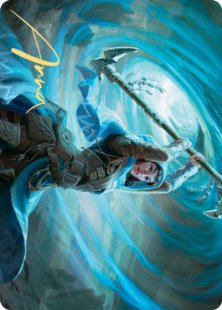 Art Card 50: Sea Gate Stormcaller (signed)