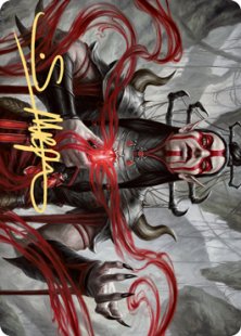 Art Card 56: Malakir Blood-Priest (signed)