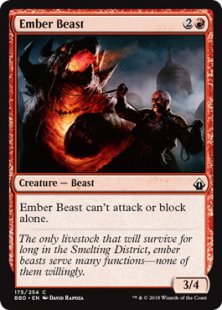 Ember Beast (foil)