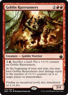 Goblin Razerunners (foil)