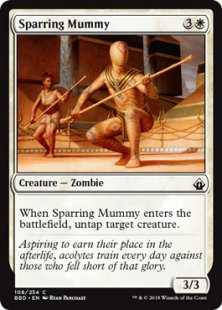 Sparring Mummy (foil)