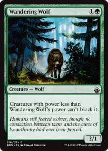 Wandering Wolf (foil)