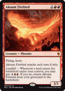 Akoum Firebird (foil)