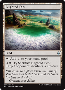 Blighted Fen (foil)