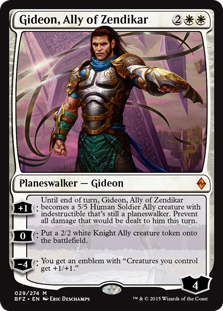 Gideon, Ally of Zendikar (foil)