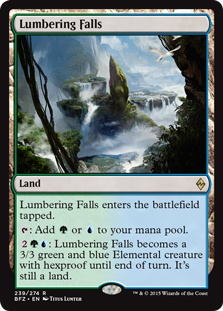 Lumbering Falls (foil)