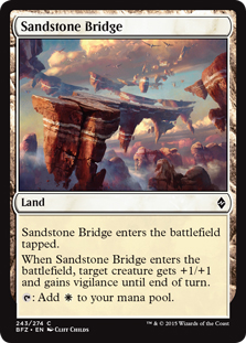 Sandstone Bridge (foil)