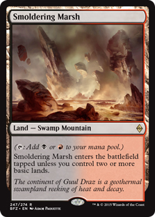 Smoldering Marsh (foil)