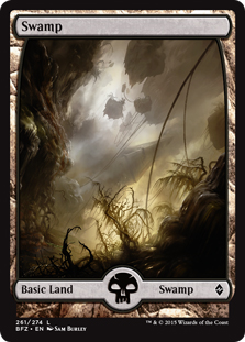 Swamp (#261b) (foil) (full art)