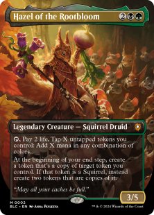 Hazel of the Rootbloom (foil) (borderless)