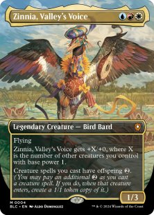 Zinnia, Valley's Voice (foil) (borderless)
