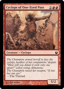 Cyclops of One-Eyed Pass (foil)