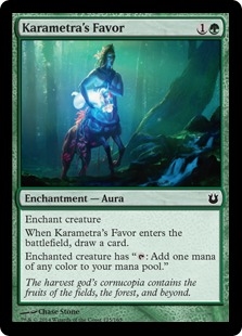 Karametra's Favor (foil)