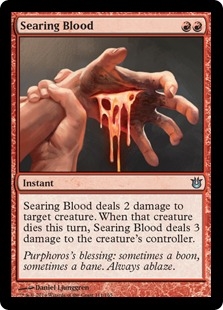 Searing Blood (foil)