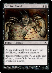 Call for Blood (foil)