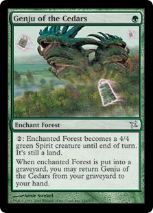 Genju of the Cedars (foil)
