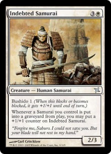 Indebted Samurai (foil)