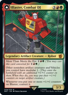 Blaster, Combat DJ (foil)