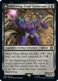 Blitzwing, Cruel Tormentor (foil)