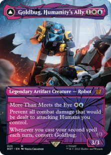 Goldbug, Humanity's Ally (foil) (showcase)