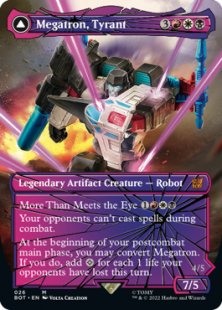 Megatron, Tyrant (foil) (showcase)