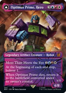 Optimus Prime, Hero (foil) (showcase)