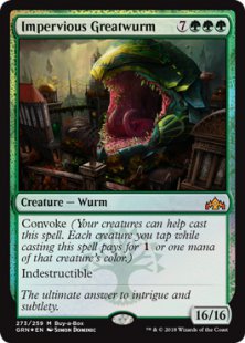 Impervious Greatwurm (foil)