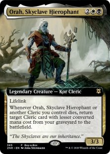 Orah, Skyclave Hierophant (foil) (extended art)