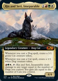 Rin and Seri, Inseparable (foil) (extended art)