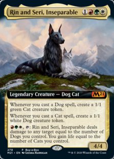 Rin and Seri, Inseparable (foil) (extended art)