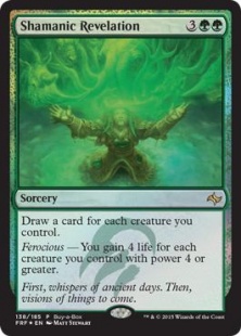 Shamanic Revelation (foil) - Buy a Box Promo | Bazaar of Magic