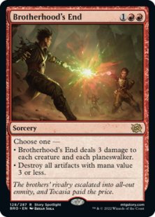 Brotherhood's End (foil)