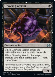 Gnawing Vermin (foil)