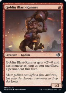 Goblin Blast-Runner (foil)