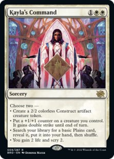 Kayla's Command (foil)