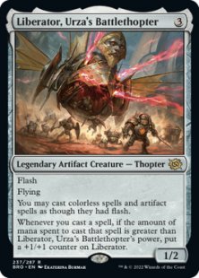 Liberator, Urza's Battlethopter (foil)