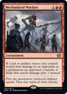 Mechanized Warfare (foil)