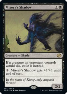 Misery's Shadow (foil)