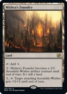 Mishra's Foundry (foil)